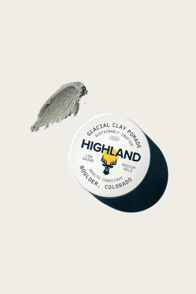 Highland Style - Glacial Clay Pomade - Canoe Club