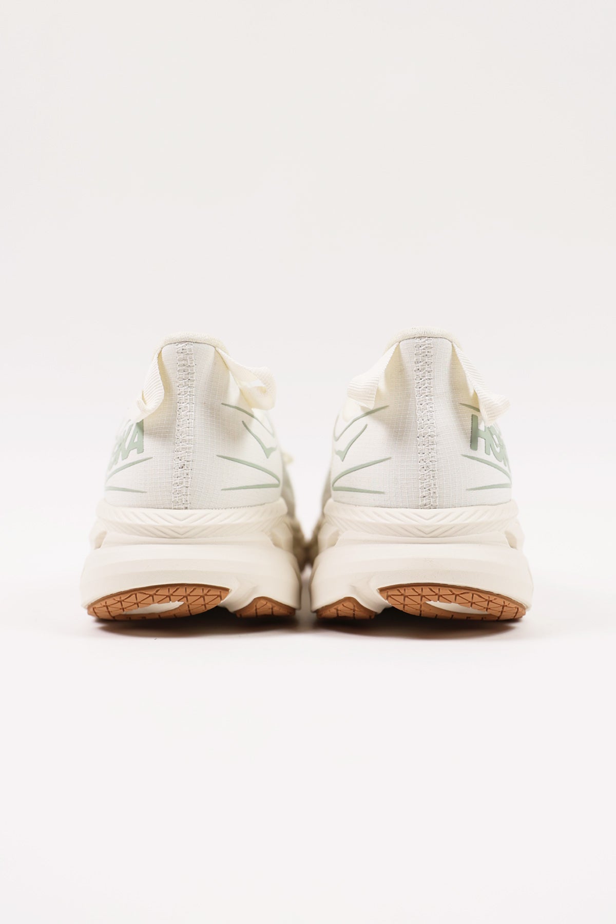HOKA - Clifton LS x Satisfy Running - Celadon Tint/Whisper White - Canoe Club