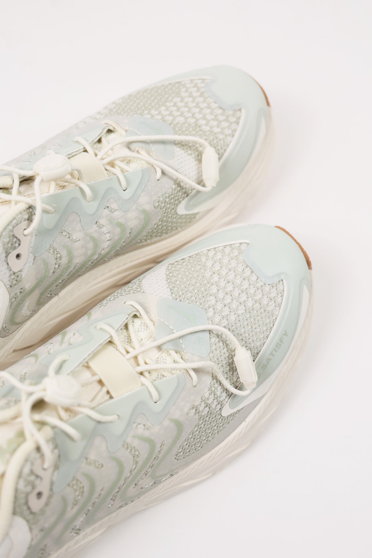 HOKA - Clifton LS x Satisfy Running - Celadon Tint/Whisper White - Canoe Club