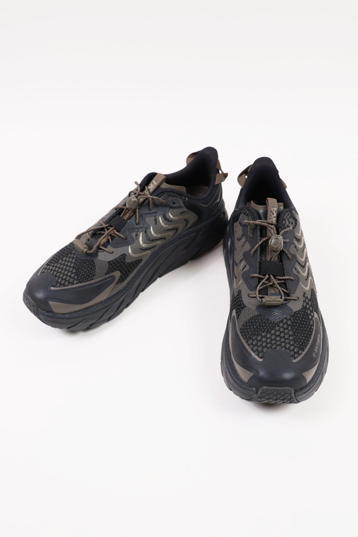 Clifton LS x Satisfy Running - Forged Iron/Black