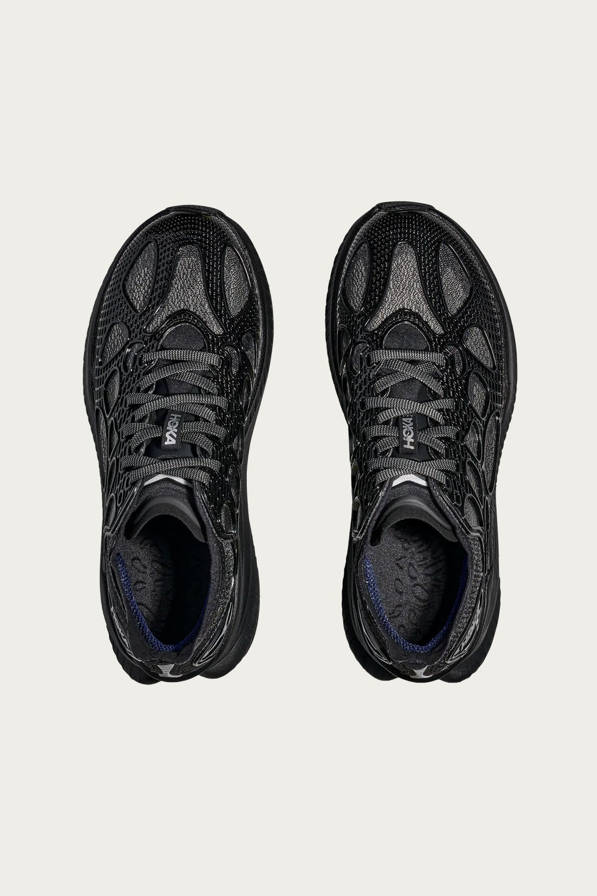 HOKA - U Mach X Caged - Black/Midnight Blue - Canoe Club