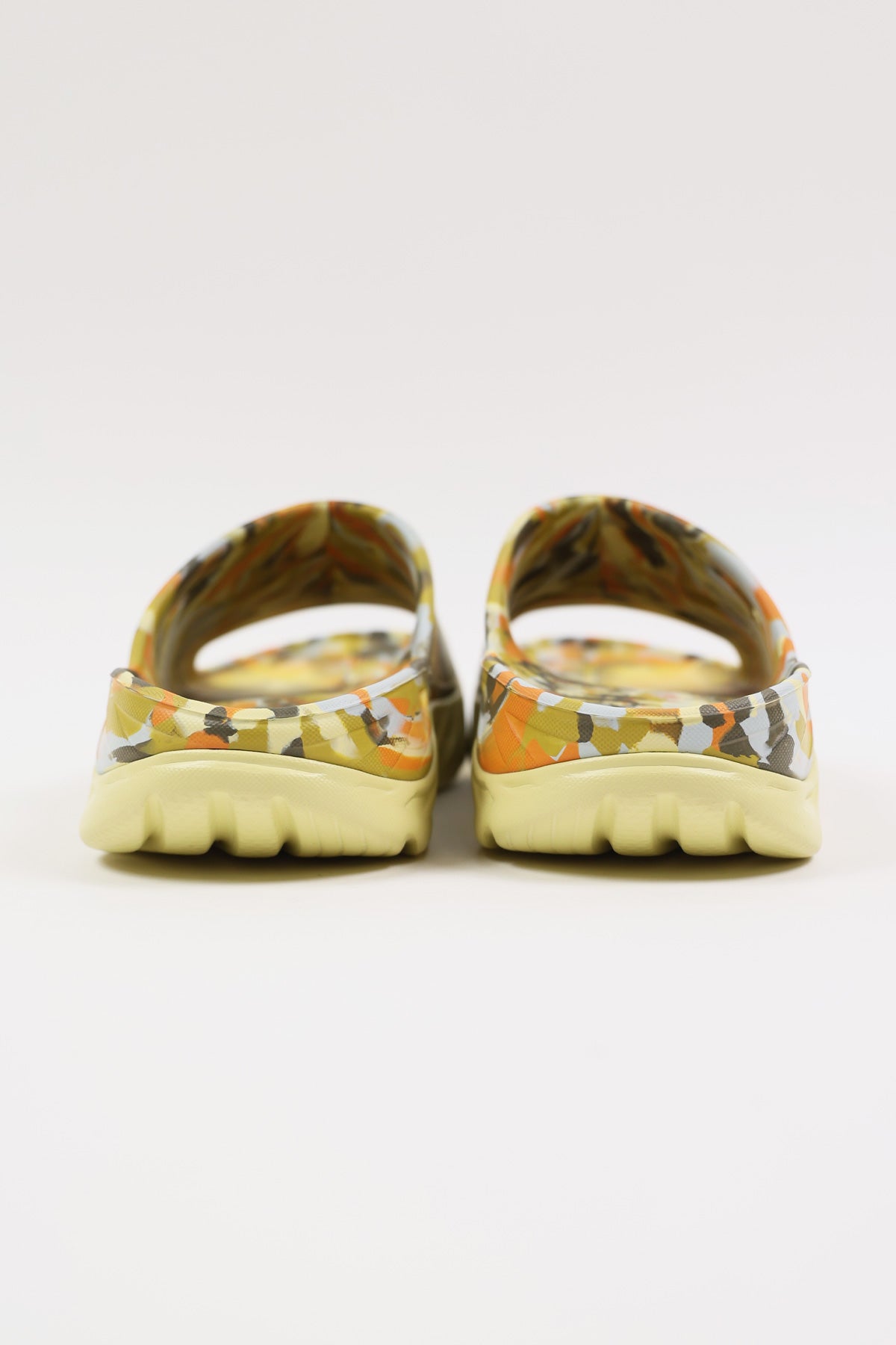 HOKA - Ora Recovery Slide Swirl - Celery Root/Golden Lichen - Canoe Club