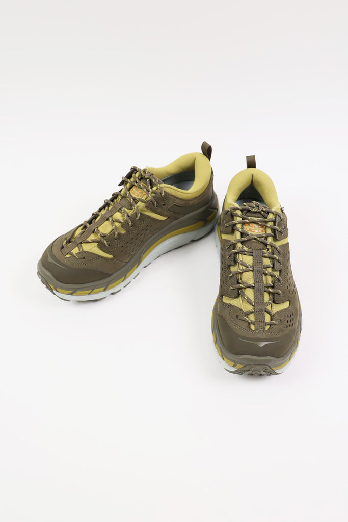 HOKA - U Tor Ultra Lo - Dark Olive/Mercury - Canoe Club