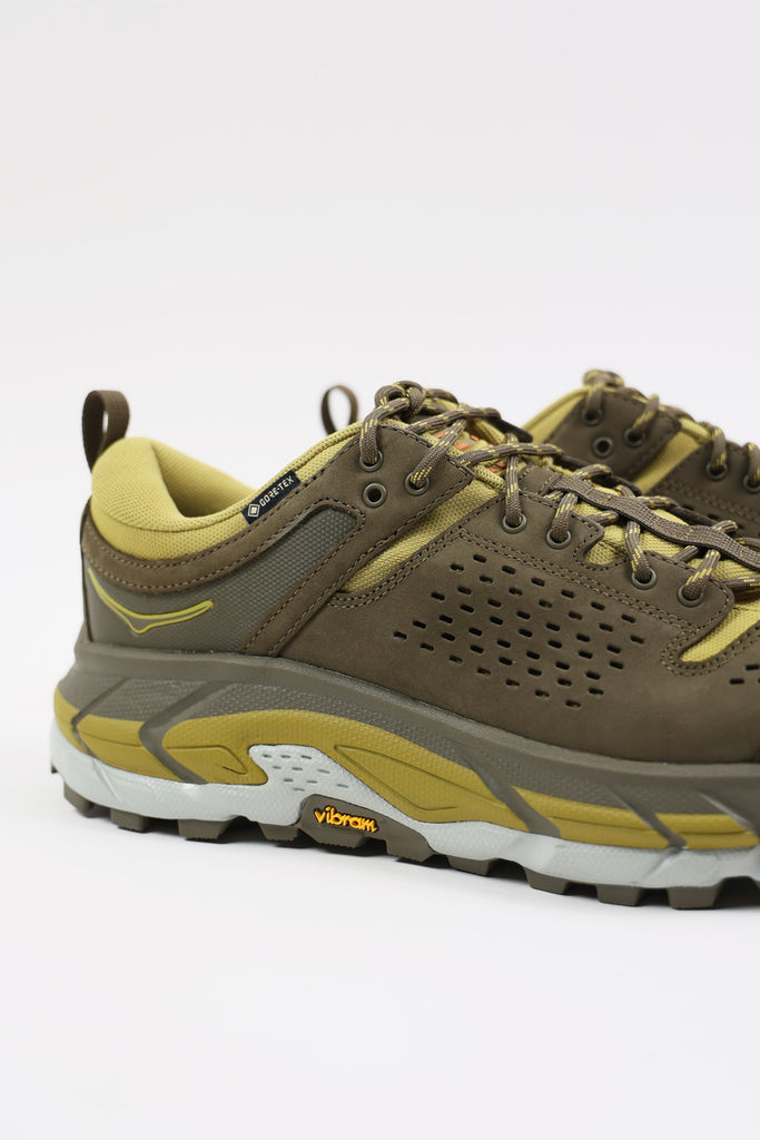 HOKA - U Tor Ultra Lo - Dark Olive/Mercury - Canoe Club