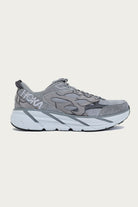 HOKA - U Clifton L Suede TP - Galactic Grey/Satellite Grey - Canoe Club