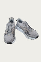 HOKA - U Clifton L Suede TP - Galactic Grey/Satellite Grey - Canoe Club