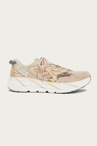 HOKA - U Clifton L Suede TP - Oak/Sand/Alabaster - Canoe Club