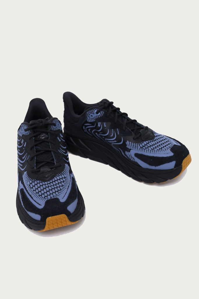 HOKA - U Clifton LS - Black/Anchor - Canoe Club