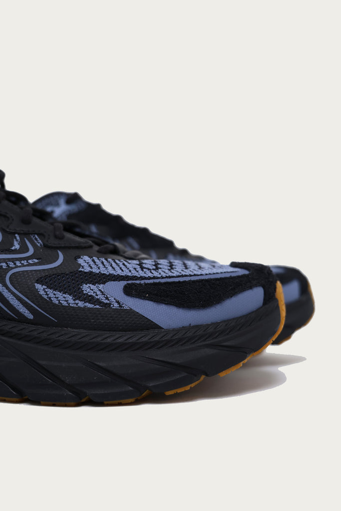 HOKA - U Clifton LS - Black/Anchor - Canoe Club