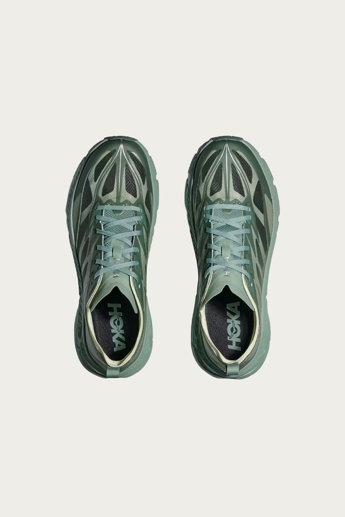 HOKA - U Mafate Speed 4 Lite - Rosemary/Pale Melon - Canoe Club