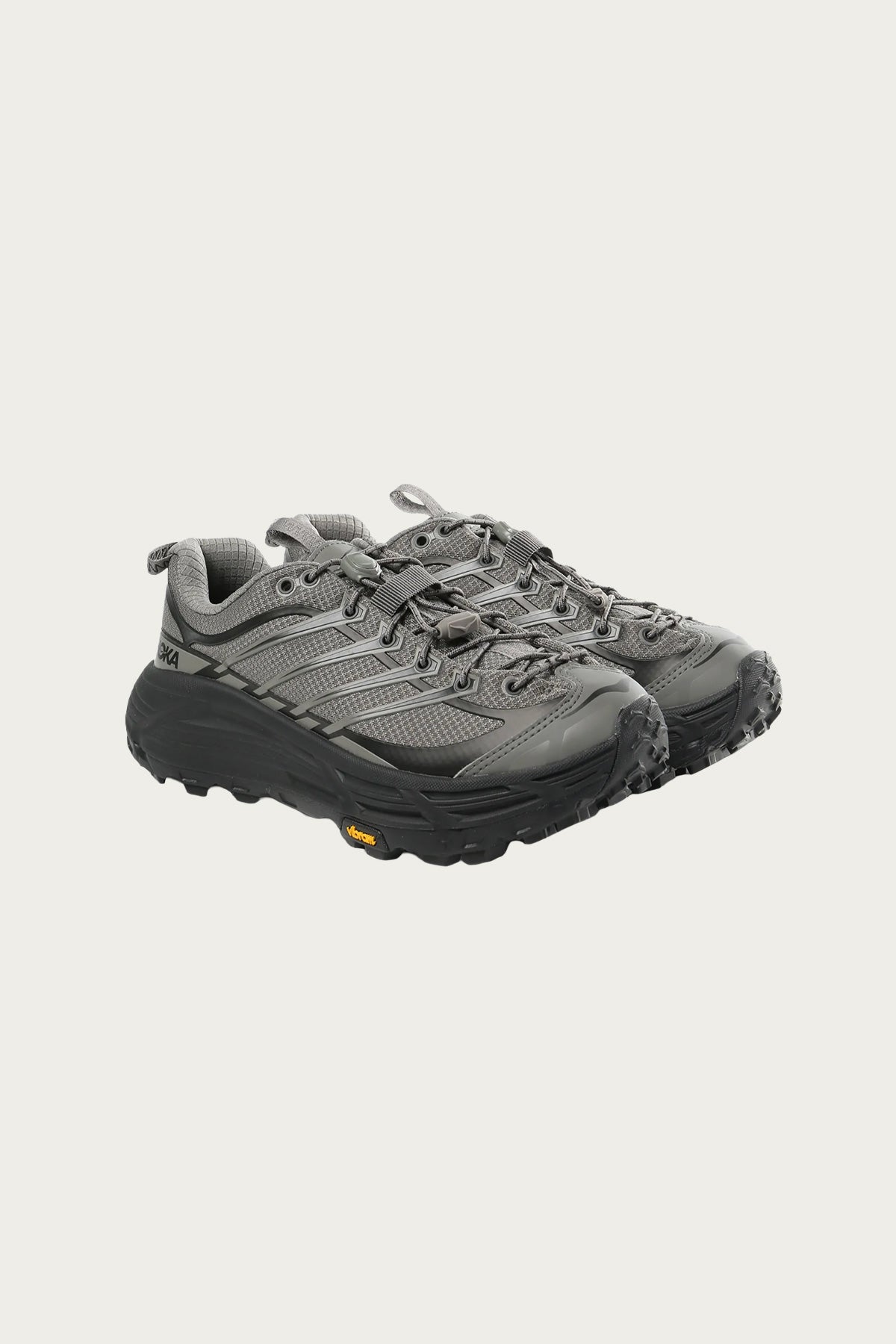 HOKA - U Mafate Three2 - Gravel/Carbon Black - Canoe Club