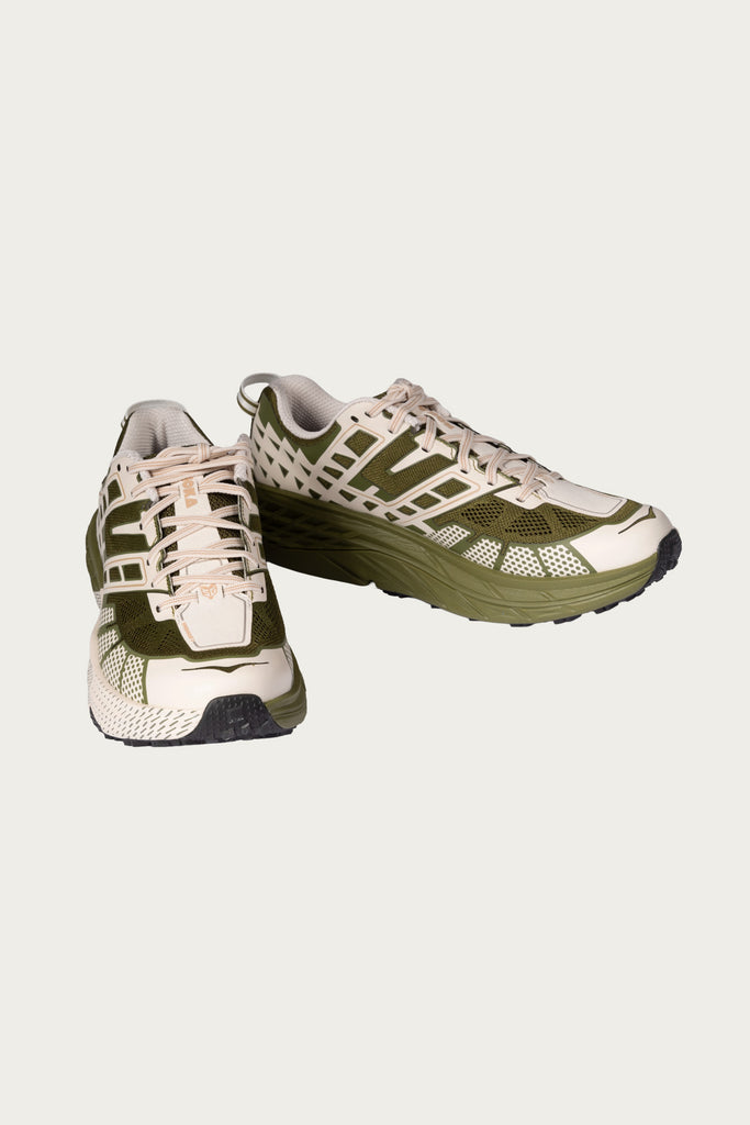 HOKA - U Speedgoat 2 - Moss Green/Rose Cream - Canoe Club
