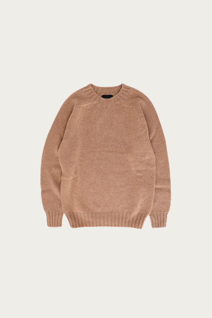 Howlin' - Boxy Space Knit - Camel - Canoe Club