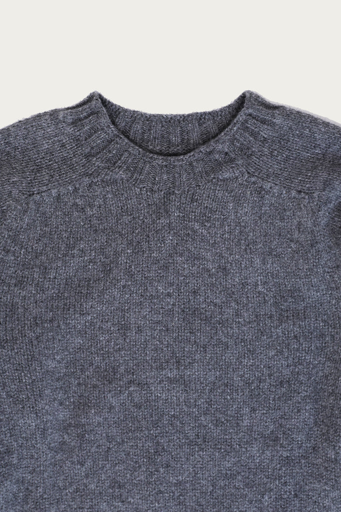 Howlin' - Boxy Space Knit - Med Grey - Canoe Club