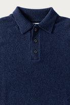 Howlin' - Dance of the Polo Knit - Navy Mix Superfine Lambswool - Canoe Club