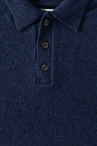 Howlin' - Dance of the Polo Knit - Navy Mix Superfine Lambswool - Canoe Club