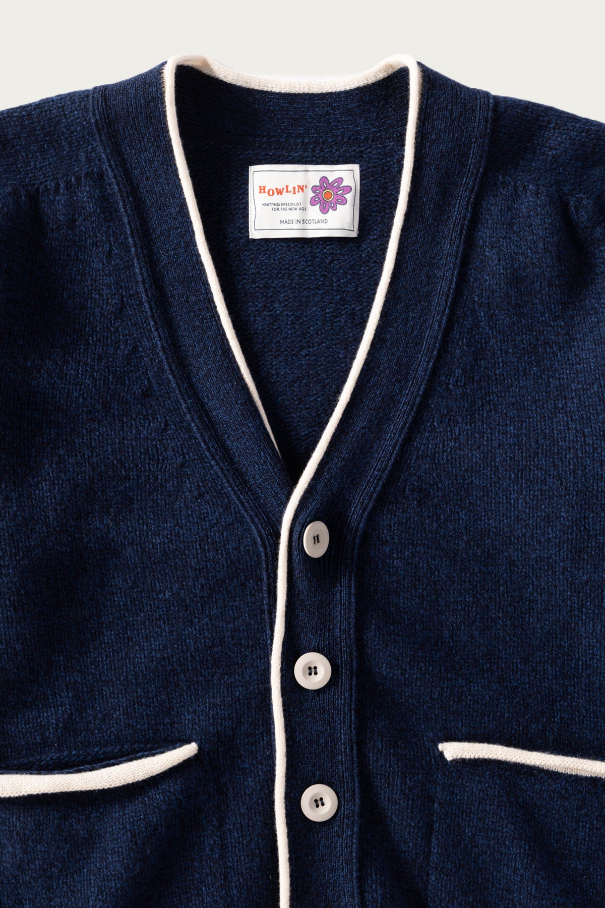Howlin' - Dead Eyes Opened - Navy Mix Superfine Lambswool - Canoe Club