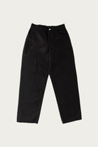 James Coward - 5pkt Jean - Black Cotton Washi Duck Cloth - Canoe Club