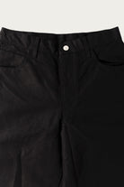 James Coward - 5pkt Jean - Black Cotton Washi Duck Cloth - Canoe Club