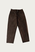 James Coward - 5pkt Jean - Persimmon Garment Dyed Cotton Washi Duck Cloth - Canoe Club