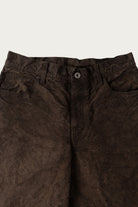 James Coward - 5pkt Jean - Persimmon Garment Dyed Cotton Washi Duck Cloth - Canoe Club