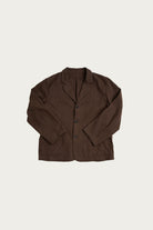 James Coward - Carry On Jacket - Dark Brown Stripe - Canoe Club