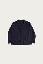 James Coward - Carry On Jacket - Dark Navy Wool Gabardine - Canoe Club