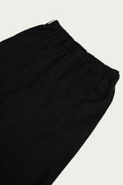 James Coward - Carry On Pant - Black Welterweight Belgian Linen - Canoe Club