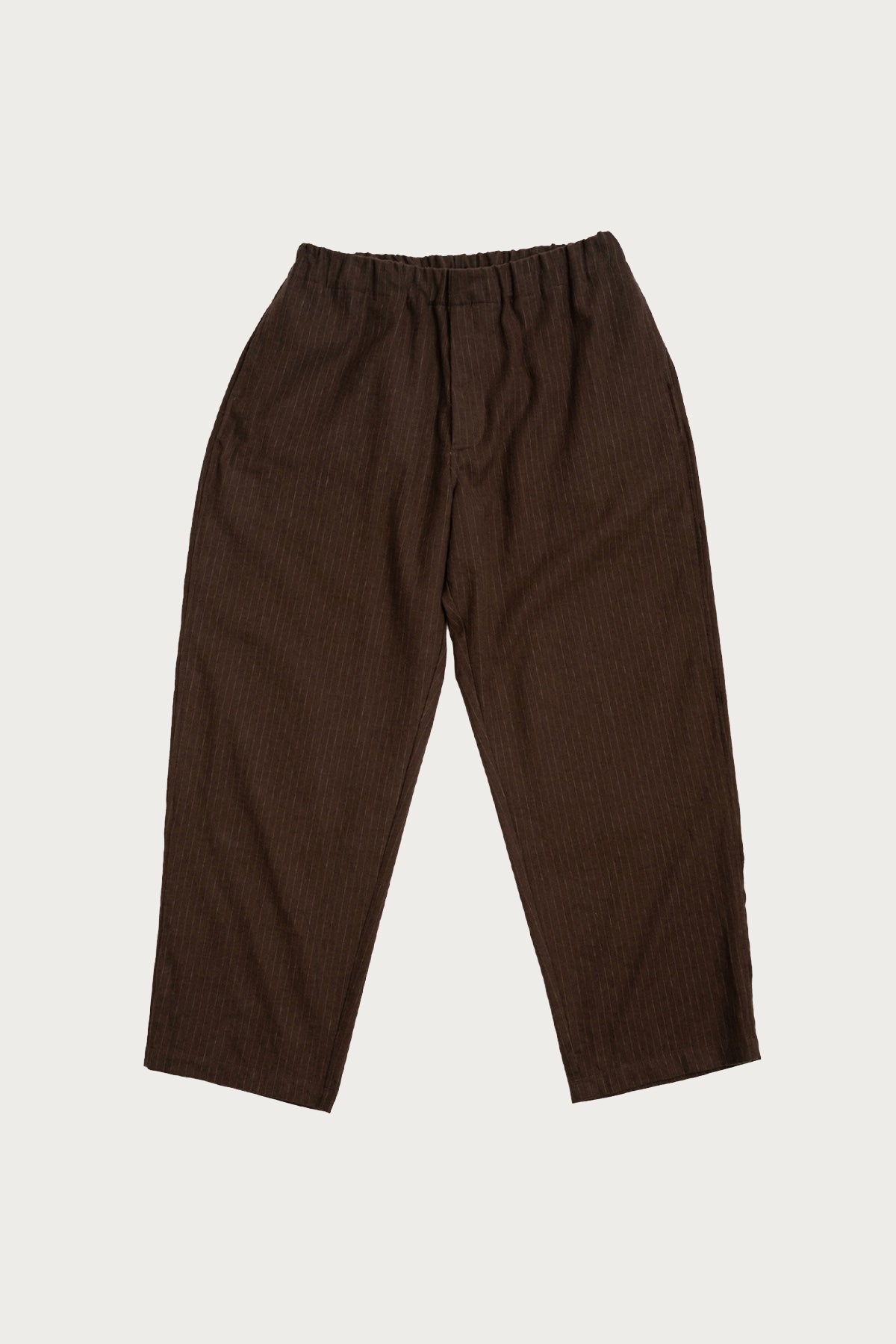 James Coward - Carry On Pant - Dark Brown Stripe - Canoe Club