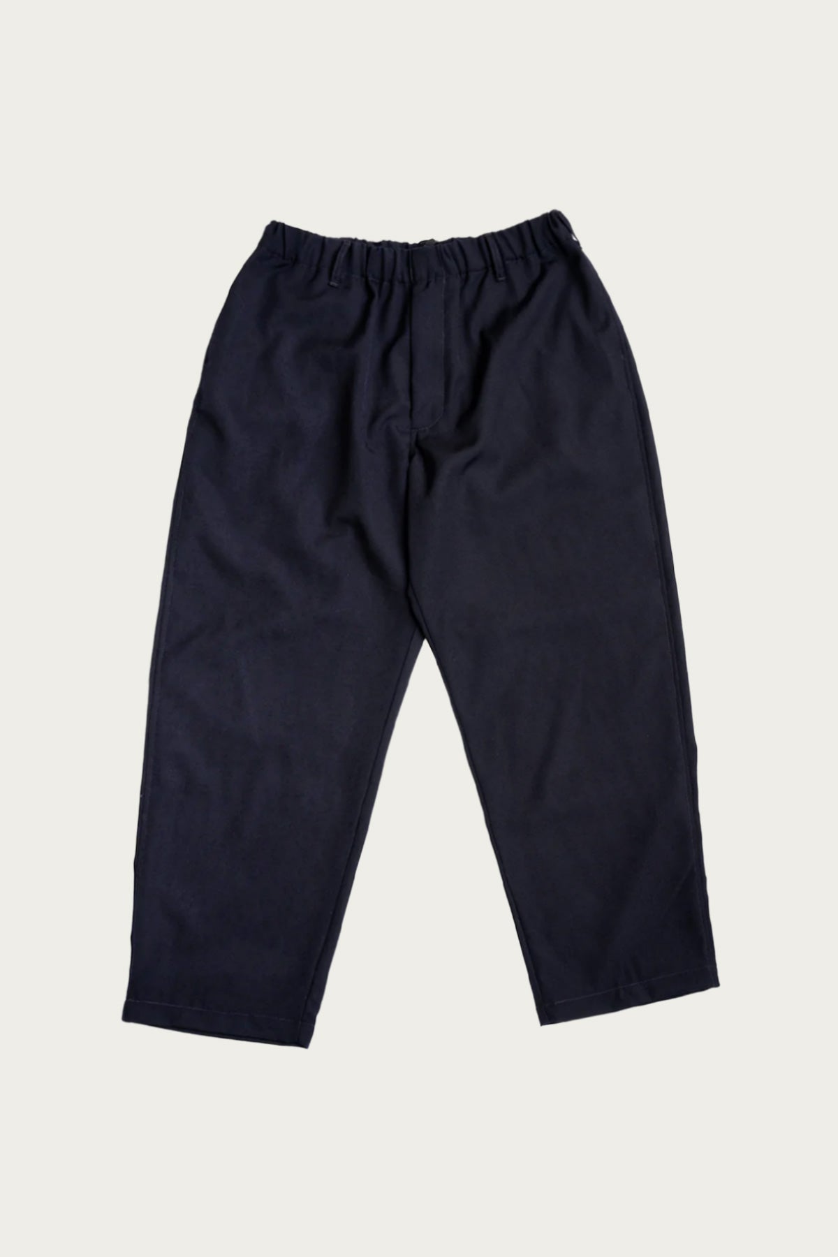 James Coward - Carry On Pant - Dark Navy Wool Gabardine - Canoe Club