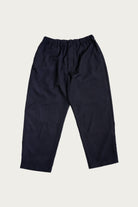 James Coward - Carry On Pant - Dark Navy Wool Gabardine - Canoe Club