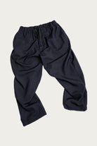 James Coward - Carry On Pant - Dark Navy Wool Gabardine - Canoe Club
