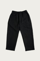 James Coward - Carry On Pant - Black Wool Flannel - Canoe Club