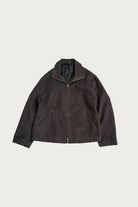 James Coward - Circuit Jacket - Charcoal Cotton Silk Moleskin - Canoe Club