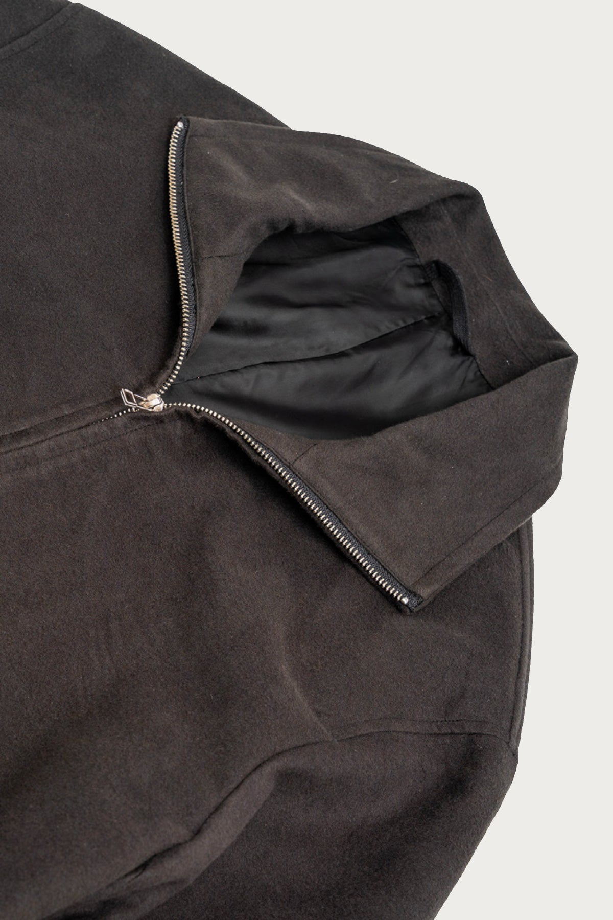 James Coward - Circuit Jacket - Charcoal Cotton Silk Moleskin - Canoe Club