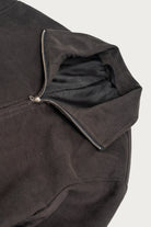 James Coward - Circuit Jacket - Charcoal Cotton Silk Moleskin - Canoe Club