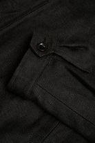 James Coward - Machine Jacket - Black Belgian Linen - Canoe Club