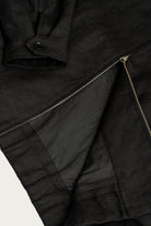 James Coward - Machine Jacket - Black Belgian Linen - Canoe Club