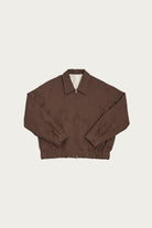 James Coward - Machine Jacket - Brown Belgian Linen - Canoe Club