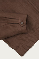 James Coward - Machine Jacket - Brown Belgian Linen - Canoe Club