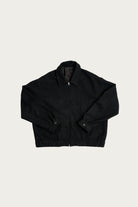 James Coward - Machine Jacket - Black Wool Flannel - Canoe Club
