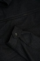 James Coward - Machine Jacket - Black Wool Flannel - Canoe Club