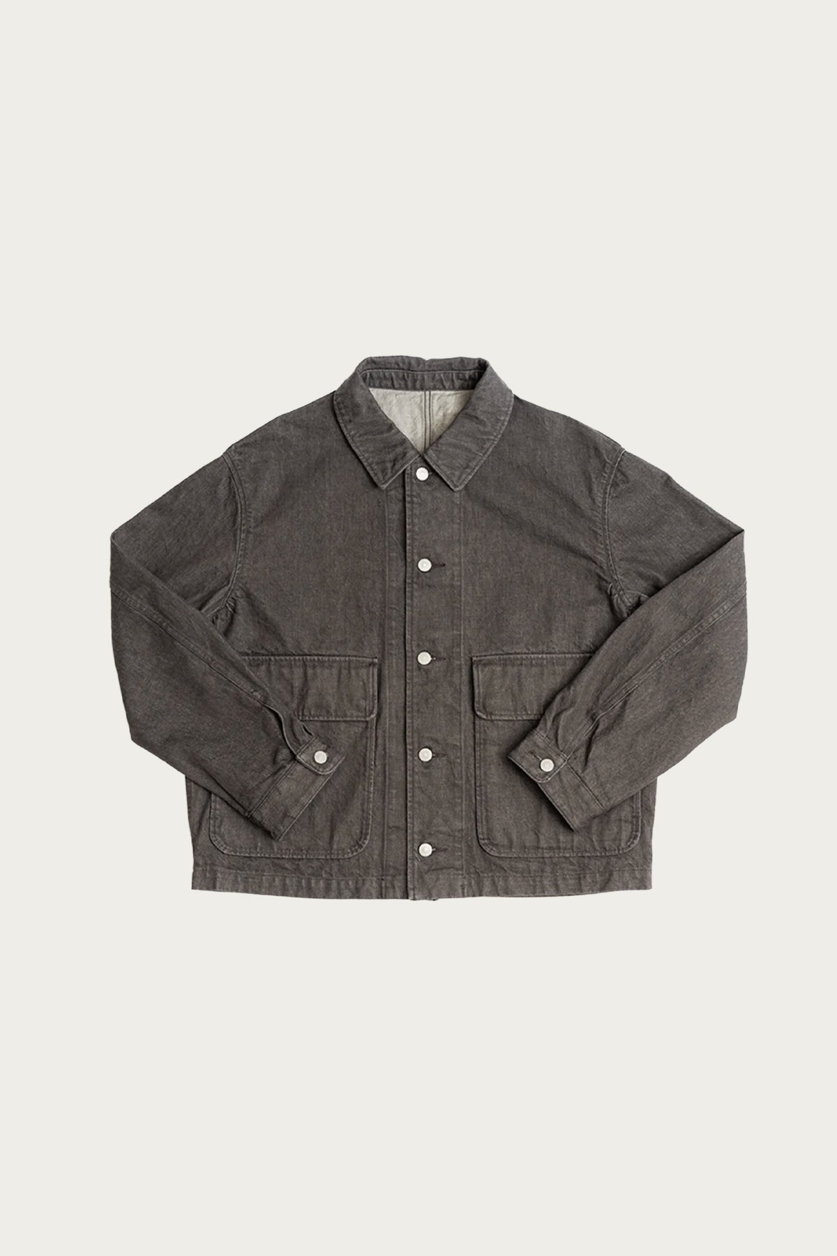 James Coward - Replica Jacket - Brown 13.5oz Rope Dyed Denim - Canoe Club
