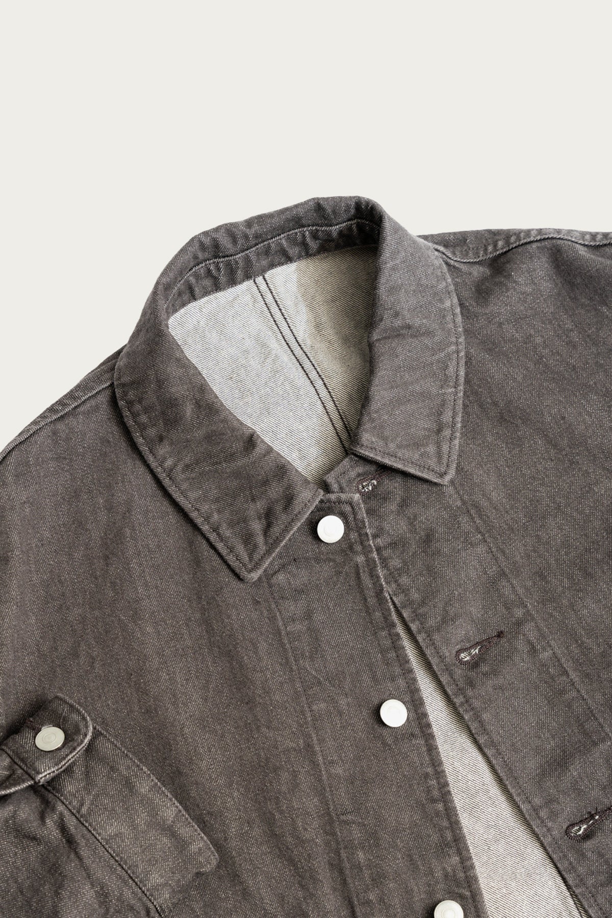 James Coward - Replica Jacket - Brown 13.5oz Rope Dyed Denim - Canoe Club