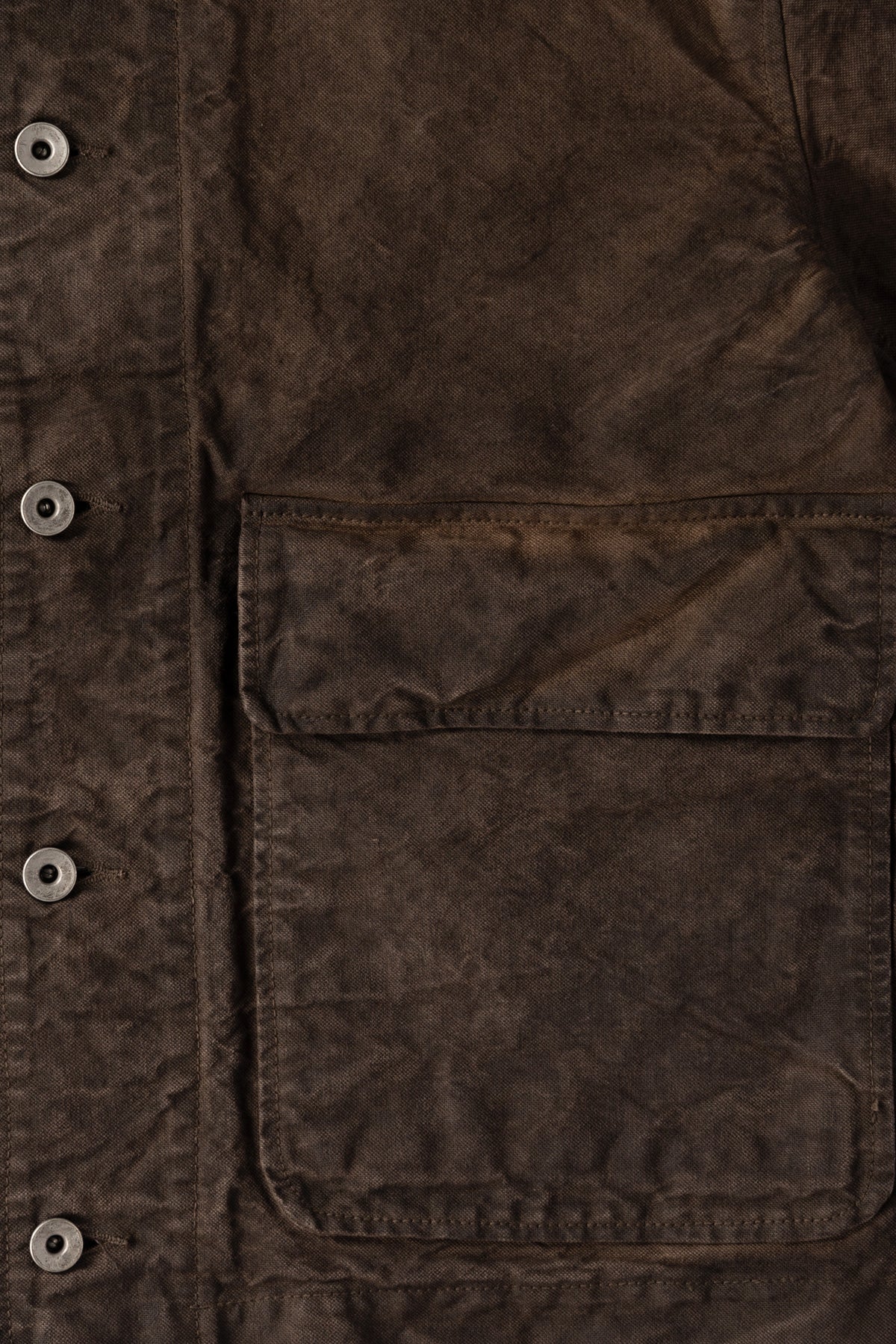 James Coward - Replica Jacket - Persimmon Garment Dyed Cotton Washi Duck Cloth - Canoe Club