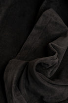 James Coward - Signal Shirt - Black Cotton Moleskin - Canoe Club