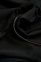 James Coward - Site Jacket - Black Heavyweight Wool Gabardine - Canoe Club