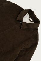 James Coward - Site Jacket - Dark Brown Cotton Moleskin - Canoe Club