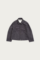 James Coward - Site Jacket - Grey Cotton Moleskin - Canoe Club