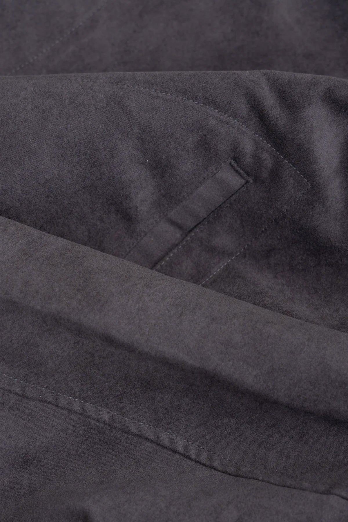 James Coward - Site Jacket - Grey Cotton Moleskin - Canoe Club